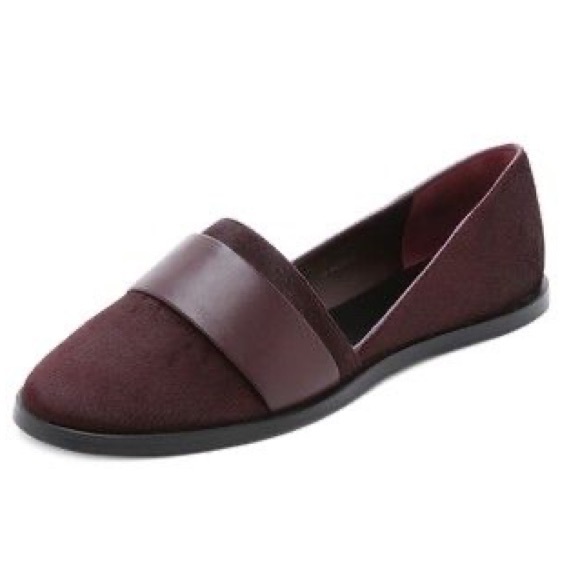 Vince Shoes - NWT Vince Mason Calf Hair Flat in Fig